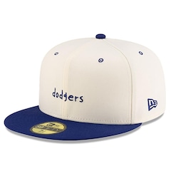 Boné Masculino New Era 59Fifty Fitted Micah Johnson x Los Angeles Dodgers Script MLB - Foto 1