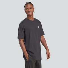 Camiseta adidas Grafica Pizza Trim Masculina - Foto 3
