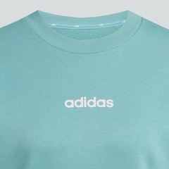 Blusão de Moletom Feminino adidas Essentials SWT - Foto 4