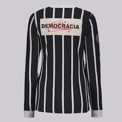 Camisa Manga Longa do Corinthians Democracia Feminina - Foto 2