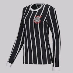 Camisa Manga Longa do Corinthians Democracia Feminina - Foto 3