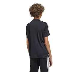 Camiseta adidas Train Essentials 3 Stripes Infantil - Foto 2