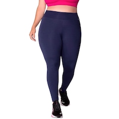 Calça Legging Selene Básica Fitness Plus Size Feminina - Foto 1