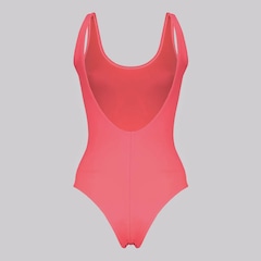 Maiô Puma Clássico Feminino Rosa Fluorescente - Foto 2