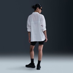 Camisa Nike Sportswear Chill Poplin Feminina - Foto 5