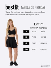 Short Saia Feminino Enfim Active Godê - Foto 3