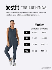 Calça Legging Feminina Enfim Active Estampada - Foto 3