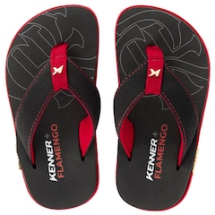 Chinelo Infantil Kenner Kivah Flamengo - Foto 1