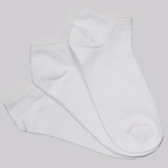 Kit Meia Cano Curto Selene Sapatilha 6 Pares unissex - Foto 2