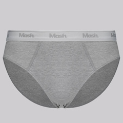 Kit 3 Cuecas Slip Mash Algodão Masculinas - Foto 6