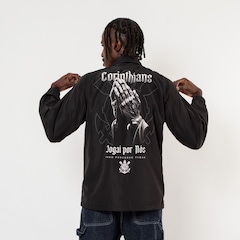 Jaqueta do Corinthians Oficial Jogai Por Nós Surf Center Masculina - Foto 7