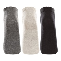 Meia Cano Curto Lupo com 3 Pares Unissex - Foto 2