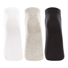 Meia Cano Curto Lupo com 3 Pares Unissex - Foto 2