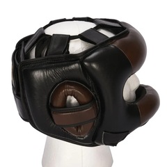 Head Guard Capacete de Boxe MKS Vintage Full Face Nose Protection - Foto 3