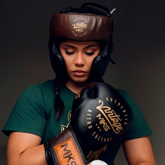 Head Guard Capacete de Boxe MKS Vintage Without Chin - Foto 13