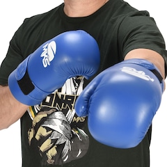 Luvas de Kickboxing Semi-contato MKS Point Glove Homologada CBKB - Foto 8