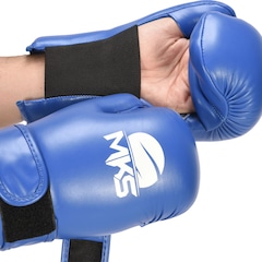 Luvas de Kickboxing Semi-contato MKS Point Glove Homologada CBKB - Foto 6