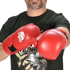 Luvas de Kickboxing Semi-contato MKS Point Glove Homologada CBKB - Foto 9