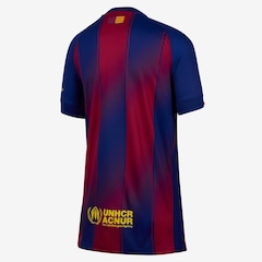 Camisa Barcelona I 2025/26 Torcedor Pro Nike Infantil - Foto 2