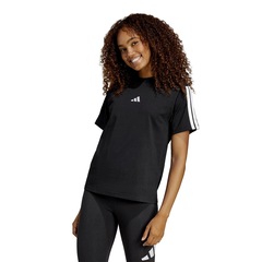 Camiseta Feminina Adidas Essentials 3 Stripes Treino - Foto 4