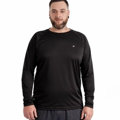 Camiseta Masculina Poker Manga Longa Fator de Proteção UV 50+ - Foto 1