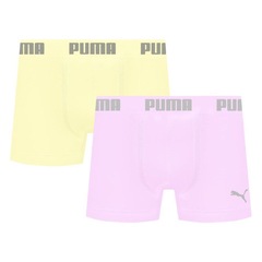 Kit 2 Cuecas Puma Boxer Sem Costura Masculina - Foto 1