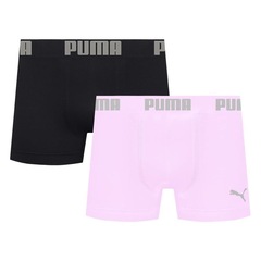 Kit 2 Cuecas Puma Boxer Sem Costura Masculina - Foto 1