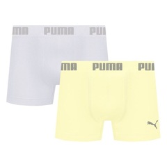 Kit 2 Cuecas Puma Boxer Sem Costura Masculina - Foto 1