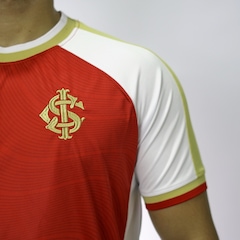 Camisa do Internacional Símbolo Goldy Vermelho Lotus Masculino - Foto 3