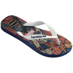 Chinelo Havaianas Top Marvel Classics Masculino - Foto 2