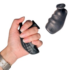 Luva de Musculação XTREM Grip Anatômico Alça Rápida Anti-derrapente - Par - Foto 5