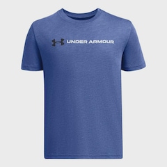 Camiseta Infantil Under Armour Logo Wordmar Short Sleeve - Foto 1