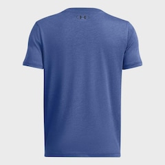 Camiseta Infantil Under Armour Logo Wordmar Short Sleeve - Foto 2