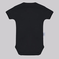 Body FutFanatics do Corinthians All Black Infantil - Foto 2