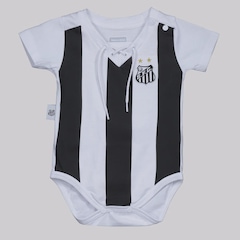 Body FutFanatics do Santos Vintage Infantil - Foto 1