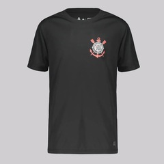 Camisa FutFanatics Corinthians Memphis 10 Logo Infantil - Foto 1