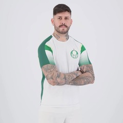 Camisa FutFanatics do Palmeiras Vitor Roque 9 Alviverde Masculina - Foto 3