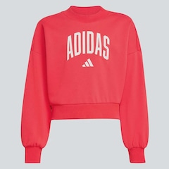 Blusão Moletom adidas College Seasonals Infantil - Foto 5