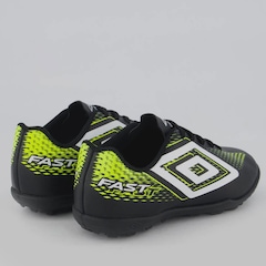 Chuteira Society Infantil Umbro Fast II - Foto 3