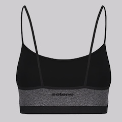 Top Selene Quadriculado Sem Costura com Bojo Removível Feminino - Foto 3