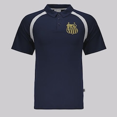 Camisa Polo Santos Escudo Masculina - Foto 1