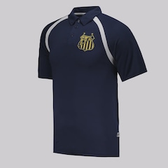 Camisa Polo Santos Escudo Masculina - Foto 2
