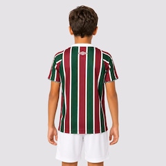 Camisa do Fluminense I 2024 Tricolor Umbro Infantil - Foto 4