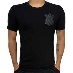 Camisa do Corinthians Coimbra All Black Masculina - Foto 2