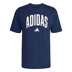 Camiseta Masculina adidas Gráfica Collegiate - Foto 1