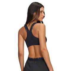 Top Feminino Alto Giro Elástico Costas Nadador - Foto 2