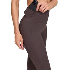 Calça Legging Feminina Alto Giro com Bolsos e Refle - Foto 3