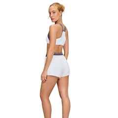 Short Feminino Alto Giro Sobreposto Cós Elástico - Foto 2