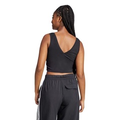 Camiseta Regata Feminina adidas Cropped Small Logo - Foto 2
