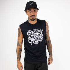 Camiseta Regata Oakley B1B Melted Metal Tank Masculina - Foto 1